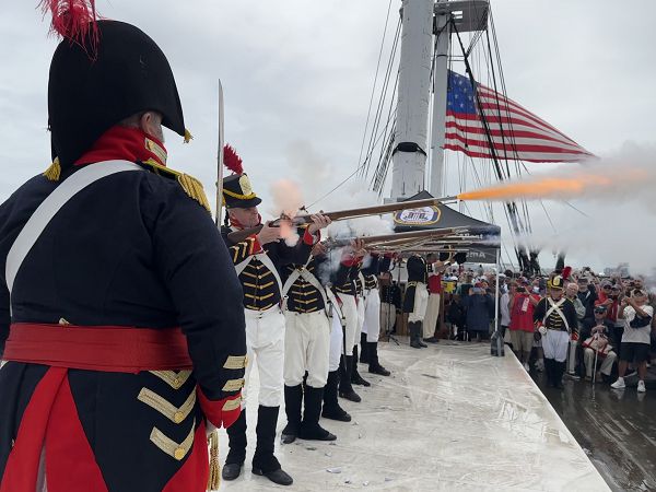 USS Constitution 1812 Marine Guard War of 1812 Old Ironsides SupportOurTroops