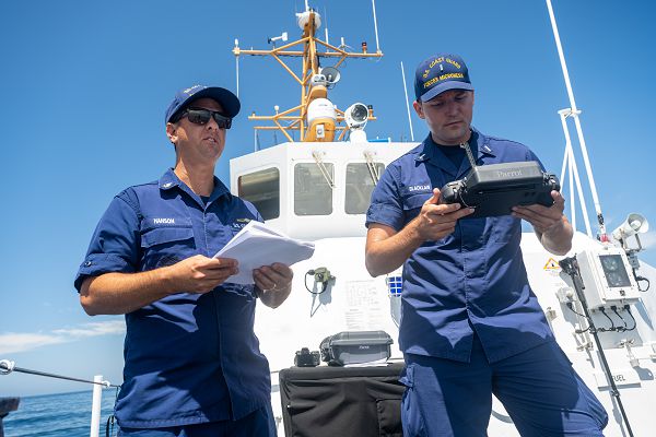 Coast Guard conducts international oil spill drill in the Strait