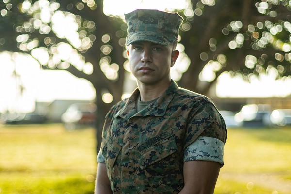 OFF DUTY MARINE TURNS HERO LIFESAVER IN PARADISE