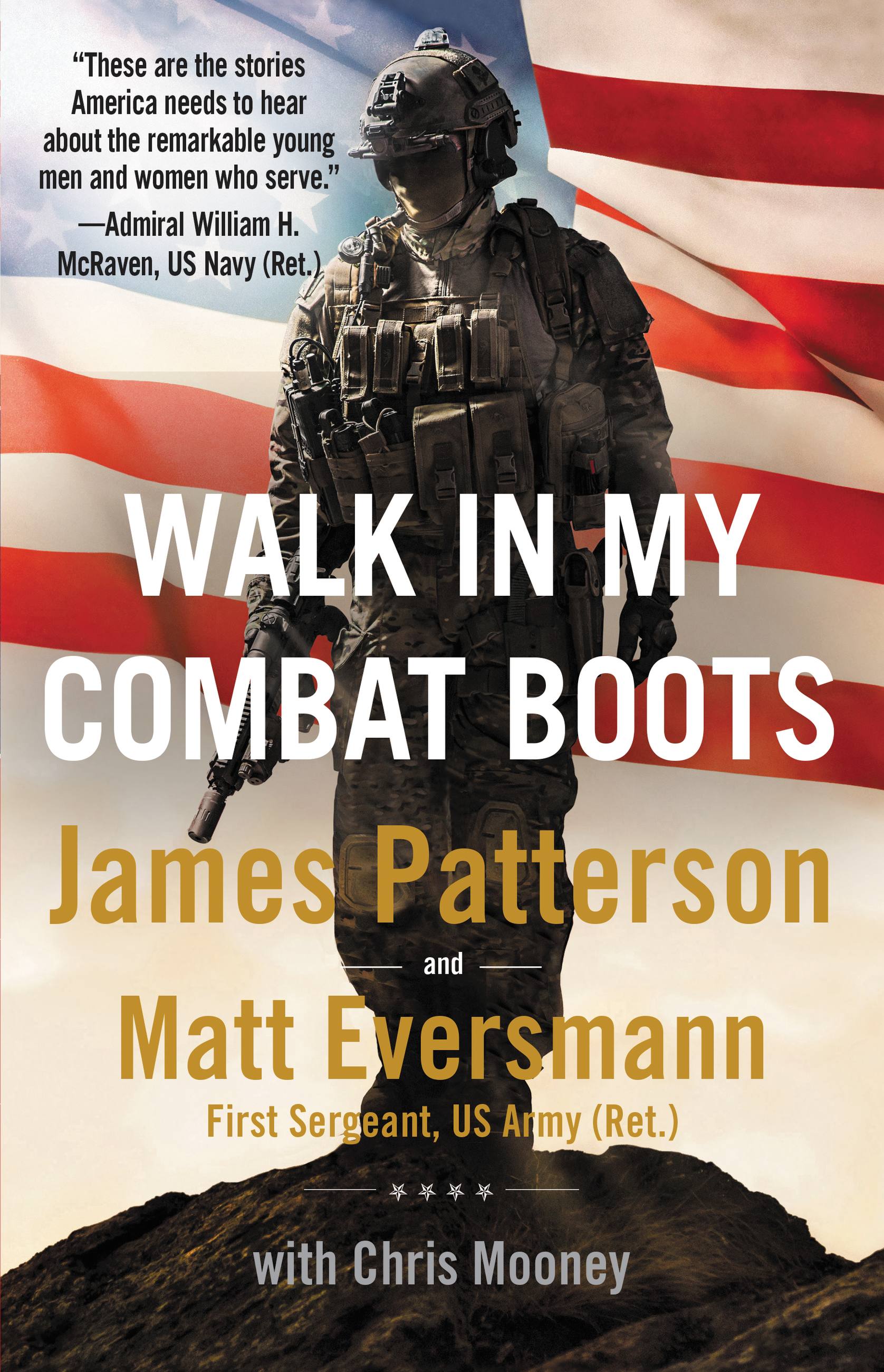 walk in my combat boots James Patterson Book