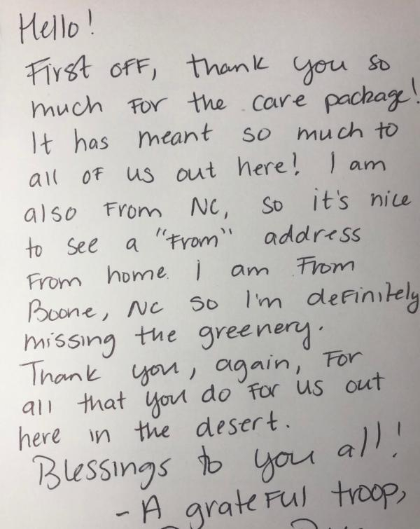 Epic Fury thanks April 2026 2