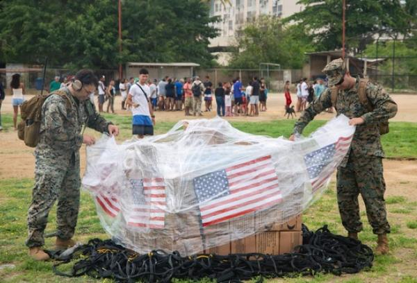 26 7 8 marines prepare supply drop venezuela support our troops org