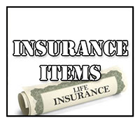 Insurance-Related Items
