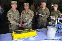 Celebrating the ceremony with Cake