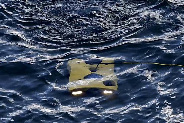 ATLANTIC OCEAN (Dec, 6, 2024) – A Mission Specialist Defender Mark IV remotely-operated vehicle (ROV) transits the Atlantic Ocean submerged during the Australia, United Kingdom and U.S. (AUKUS) Pillar II Subsea and Seabed Warfare Event Two/Integrated Battle Problem 25.1. During the event, U.S. Navy, Royal Navy and Royal Australian Navy personnel launched, tested and provided demonstrations for several unmanned underwater vehicles, to include the Mission Specialist Defender Mark IV remotely-operated vehicle (ROV) and the IVER4 900 autonomous-underwater vehicle. The AUKUS Advanced Capabilities line of effort – known as Pillar II – is a seminal strategic partnership and technology accelerator for the three AUKUS nations to harness and uplift innovation enterprises and industrial bases, remove barriers to cooperation, and deliver advanced capabilities for AUKUS warfighters. (Image produced utilizing a screen capture from video.) (U.S. Navy photo by Mass Communication Specialist 1st Class Justin E. Yarborough)