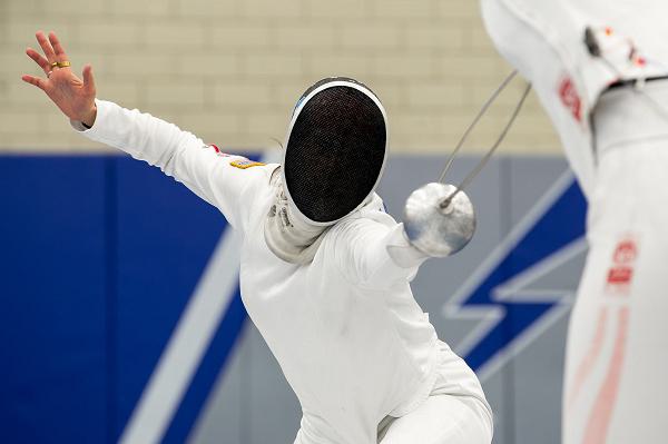 05 Air Force World Class Athlete Program Fencing sword play Air Force Academy Olympic Games Support Our Troops