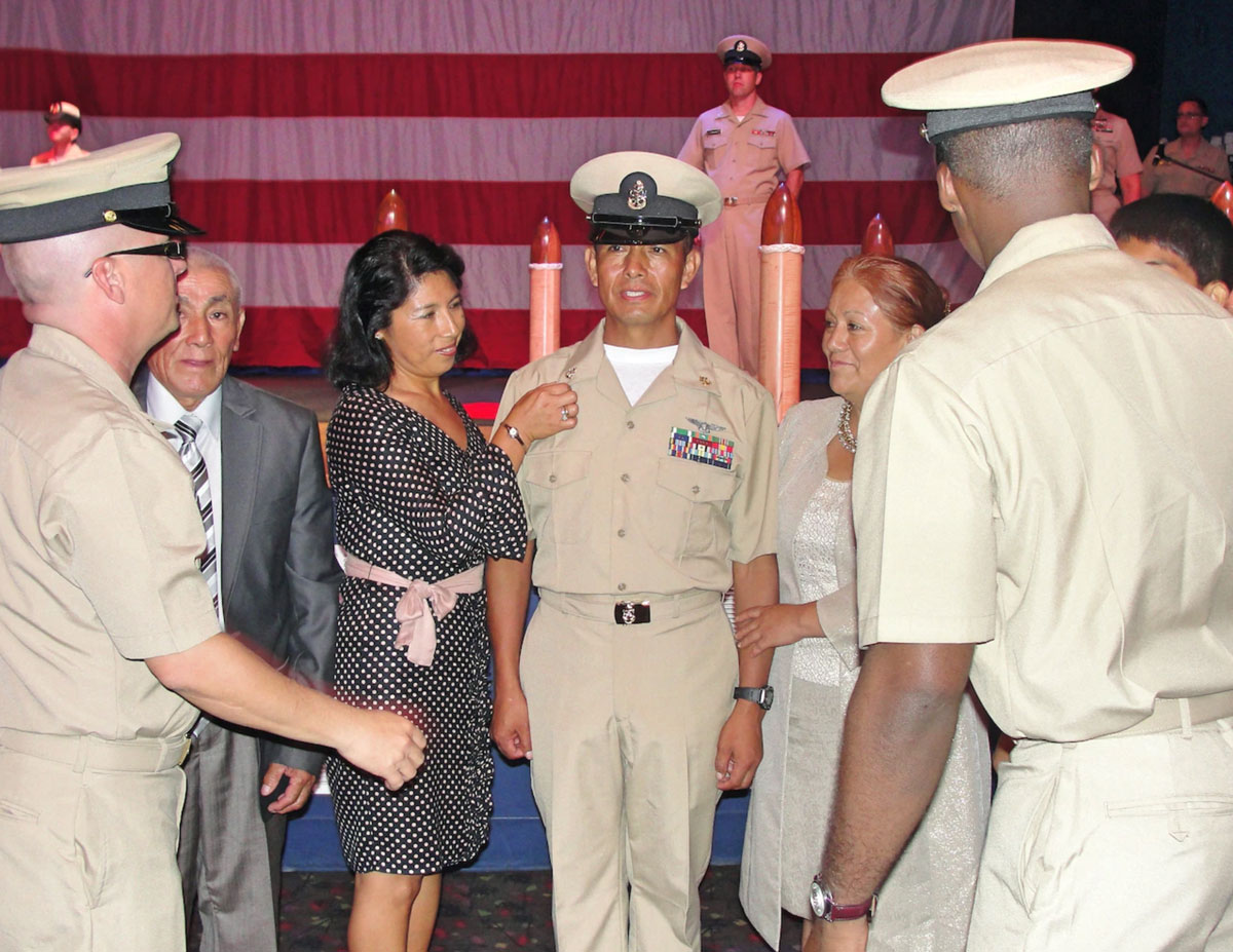 From Peru to U.S. Navy Chief