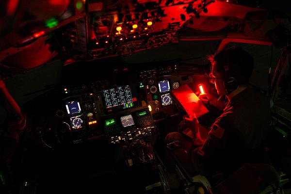 Capt. Jake Koehnke, a pilot assigned to the 91st Air Refueling Squadron, performs preflight checks on a KC-135 Stratotanker at MacDill Air Force Base, Fla., June 18, 2024. The KC-135 enables air refueling capabilities and helps to deliver unrivaled rapid global reach and meaningful maneuver for the joint force, allies and partners. (U.S. Air Force photo by Senior Airman Lauren Cobin) 