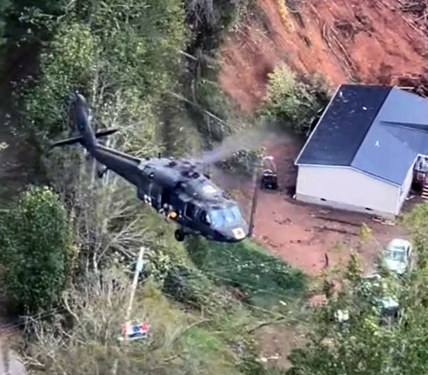 NC National Guard Responds to Tropical Storm Helene