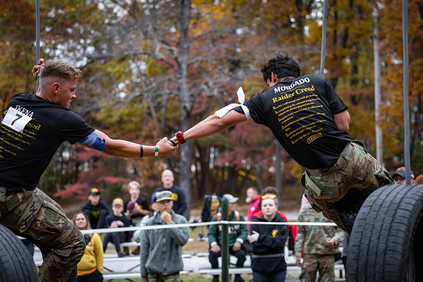 02 Army Junior ROTC Rand Corporation JROTC cadets Leavenworth High School National Raider Challenge 2024 Support Our Troops