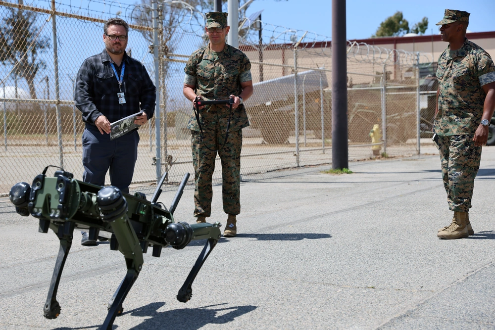 support our troops org robot dog testing 2025