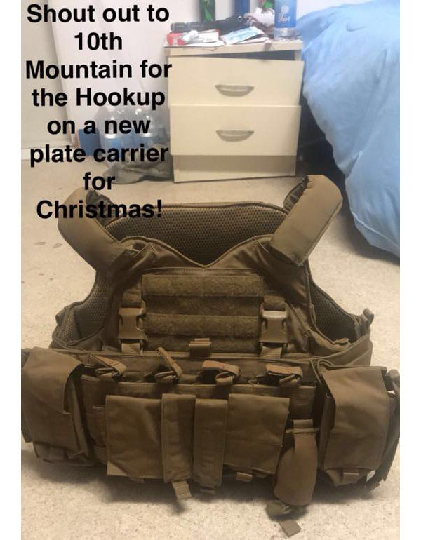 New Plate Carrier for Christmas!
