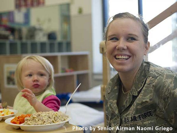 NO MILITARY CHILD SHOULD GO TO BED HUNGRY