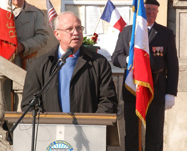 Chatel, France. (September 28, 2022): In this photo by Dave Melancon, more than 600 soldiers, family members, and history enthusiasts gather with the French Military to celebrate one of the U.S. Army’s most famous World War I warriors… Sergeant Alvin York.